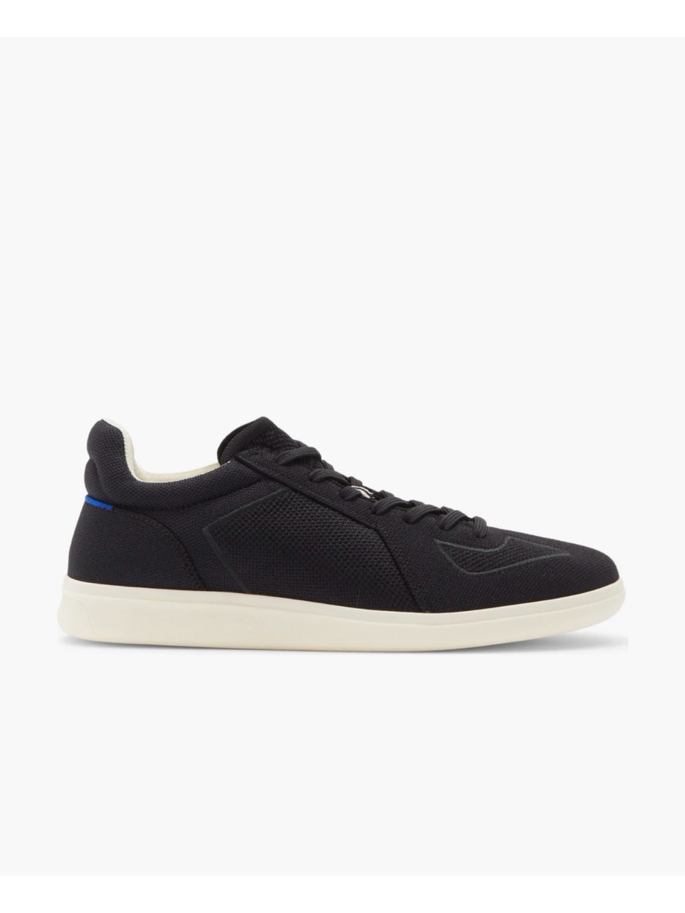 New Rothy's Men's The RS01 Lace Up Knit Sneaker Black Sz 12